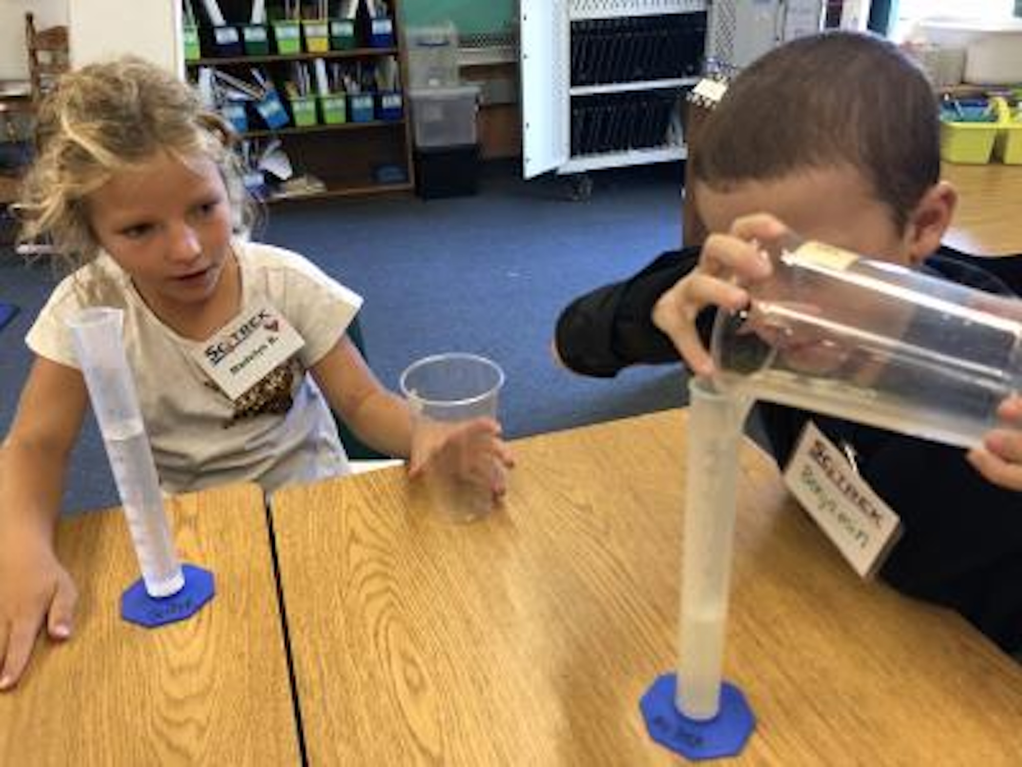 2nd Grade Soil Water Retention Image